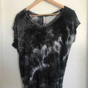 Tie Dye Long Tee Shirt